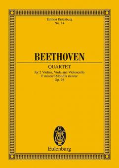 String Quartet F Minor Op. 95 Standard