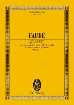 Piano Quartet No. 1 Op. 15 Standard