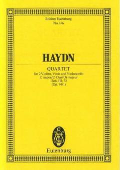 String Quartet C Major Op. 74/1 Hob. III: 72 