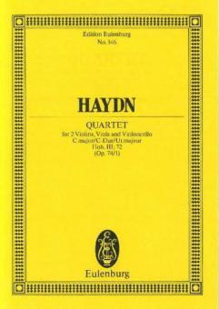 String Quartet C Major Op. 74/1 Hob. III: 72 