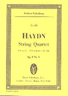String Quartet Eb Major Op. 9/2 Hob. III:20 