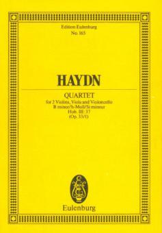 String Quartet B Minor Op. 33/1 Hob. III: 37 