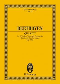 String Quartet G Major Op. 18/2 Standard