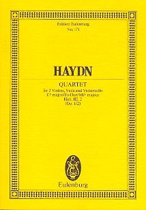 String Quartet Eb Major Op. 1/2 Hob. III: 2 