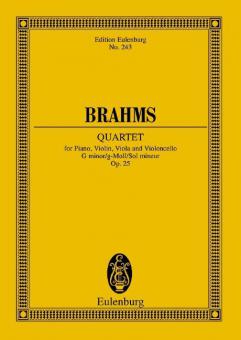 Piano Quartet G Minor Op. 25 Standard