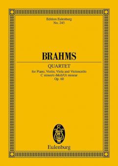 Piano Quartet C Minor Op. 60 Standard