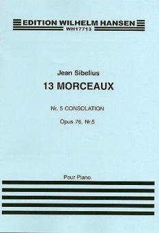 13 Pieces Op. 76 No. 5 'Consolation' 