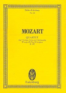 String Quartet Bb Major K.589 