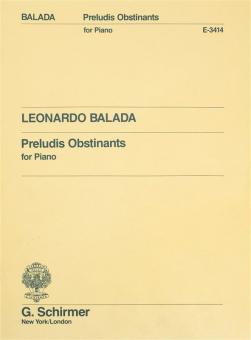 Preludis Obstinants for Piano 