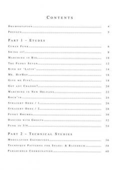 Contemporary Drum Compositions 