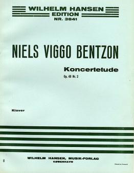Concert Etude for Piano Op. 48 No. 2 