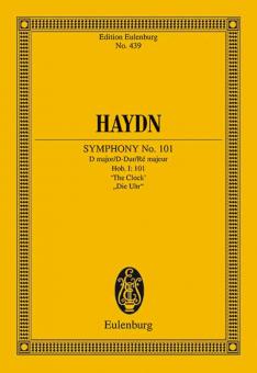 Symphony No. 101 D Major, the Clock Hob. I: 101 Standard