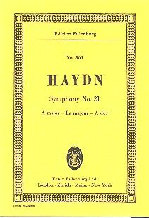 Symphony No. 21 A Major Hob. I: 21 