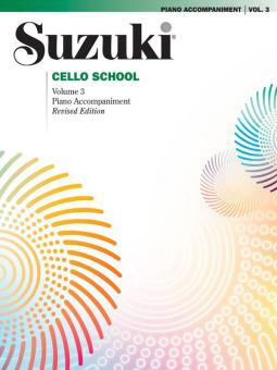 Suzuki Cello School 3: Piano Accompaniments 