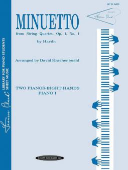 Minuetto From String Quartet, Op. 1, No. 1 Standard