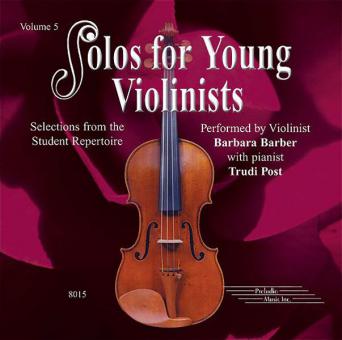 Solos For Young Violinists CD Vol. 5 