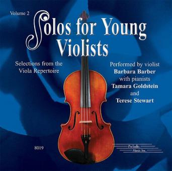 Solos For Young Violists Vol. 2 - CD 