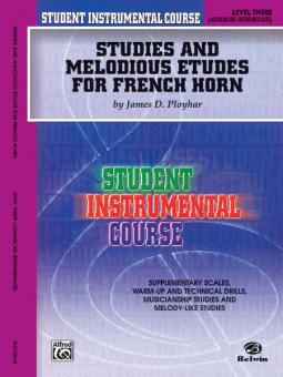 Studies And Melodious Etudes For French Horn, Level 3 