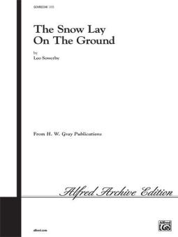 The Snow Lay On The Ground (Venite Adoremus) 