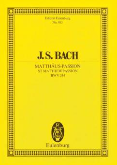 St Matthew Passion BWV 244 Standard