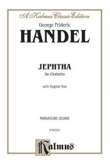 Jephtha (1752), An Oratorio 