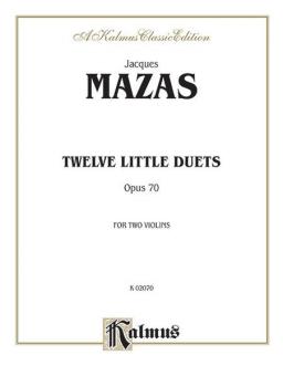 Twelve Little Duets, Op. 70 Standard