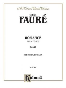 Romance, Op. 28 Standard