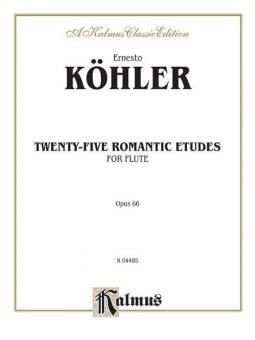 25 Romantic Etudes, Op. 66 Standard
