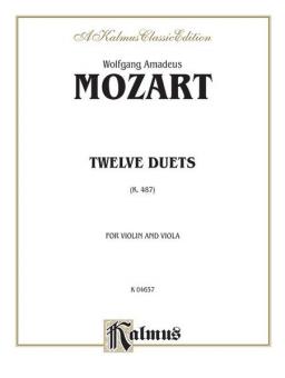 Twelve Duets, K. 487 