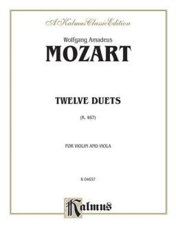Twelve Duets, K. 487 Standard