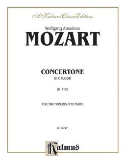 Concertone In C Major Standard
