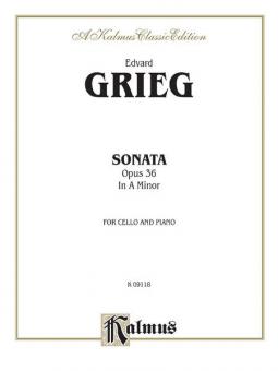 Cello Sonata In A Minor, Op. 36 Standard