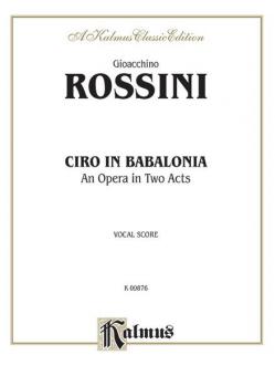 Ciro In Babalonia 
