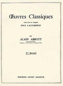 Oeuvres classiques 3 