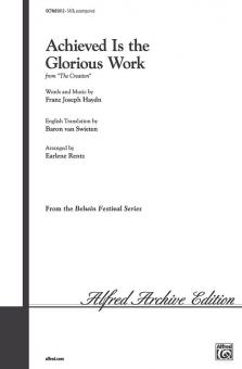 Achieved Is The Glorious Work Standard