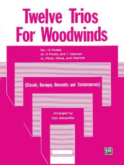 Twelve Trios For Woodwinds 
