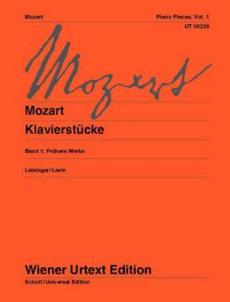 Pezzi per pianoforte Volume 1 