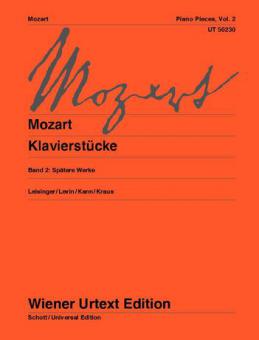 Pezzi per pianoforte Volume 2 