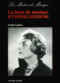 Leçon de musique d'Yvonne Lefébure 