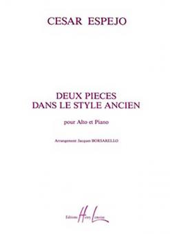 2 Pièces dans le style ancien 