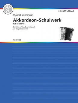 Akkordeon-Kinderspiel Beiheft 2 für Kinder 