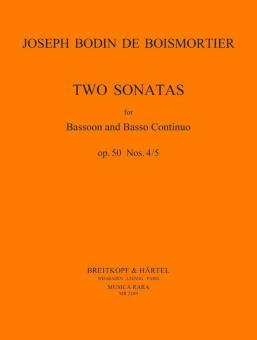 Sonaten in d-Moll und c-Moll op. 50/4-5 
