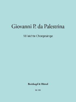 18 leichte Chorgesänge 