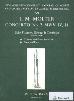 Concerto Nr. 3 in D MWV IV/14 