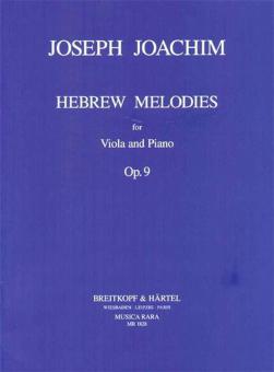 Hebrew Melodies op. 9 