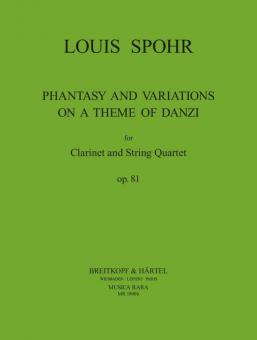 Fantasie und Variationen über ein Thema von Danzi op. 81 