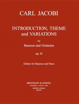 Introduktion, Thema und Variationen op. 10 