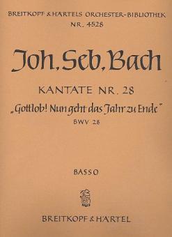 Gottlob! Nun geht das Jahr zu Ende 