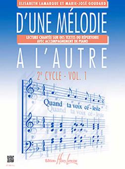 D'une mélodie à l'autre 1 