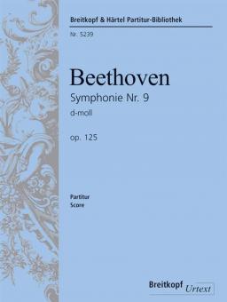 Symphony no. 9 D minor op. 125 